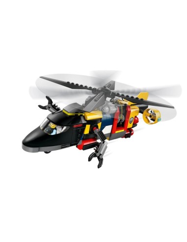 LEGO CITY 60462 Helicopter Fire Truck and Submarine Set