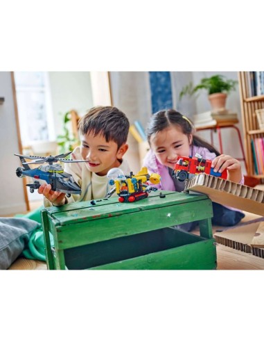 LEGO CITY 60462 Helicopter Fire Truck and Submarine Set