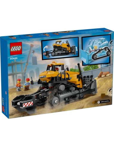 LEGO City 60466 Yellow Bulldozer