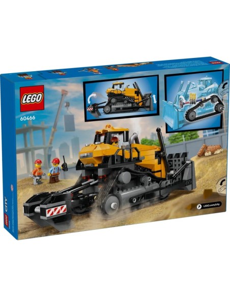 LEGO City 60466 Yellow Bulldozer