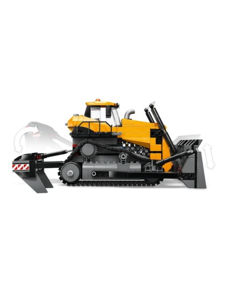 LEGO City 60466 Yellow Bulldozer