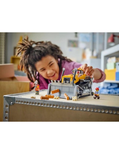 LEGO City 60466 Yellow Bulldozer