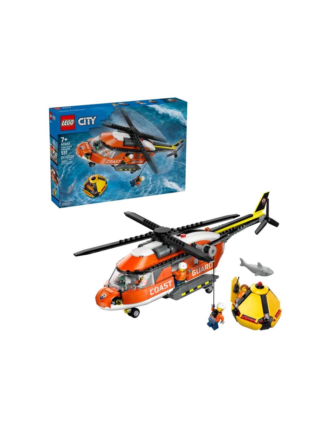LEGO City 60503 Coast Guard Helicopter