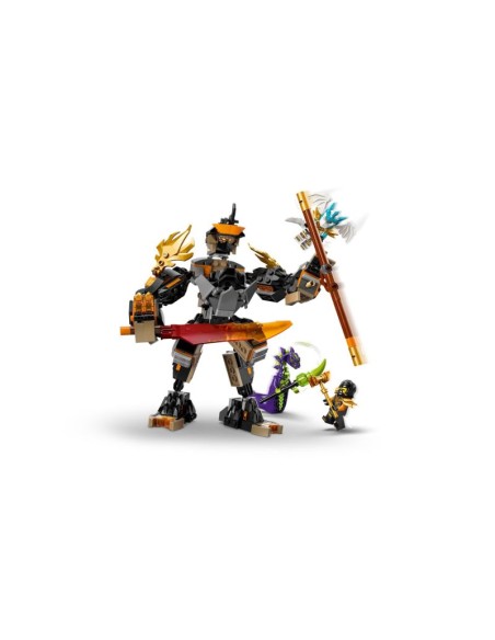 LEGO NINJAGO 71854 Cole's Mission Mech and Dragon Zane