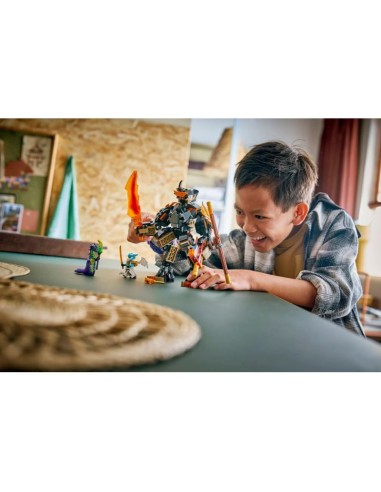 LEGO NINJAGO 71854 Cole's Mission Mech and Dragon Zane