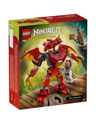 LEGO NINJAGO 71851 Kai's Dragon Mech Battle Pack