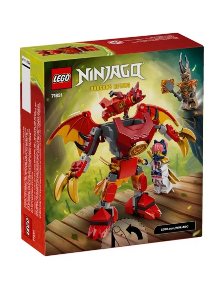 LEGO NINJAGO 71851 Kai's Dragon Mech Battle Pack