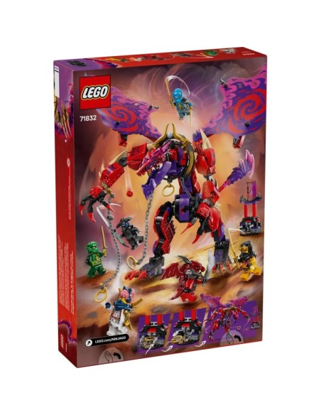 LEGO NINJAGO 71832 Chaos Dragon Fangthunder