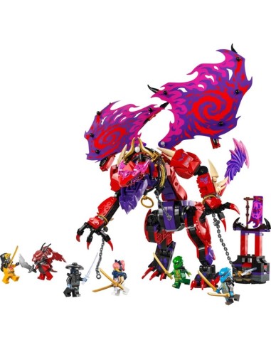 LEGO NINJAGO 71832 Chaos Dragon Fangthunder