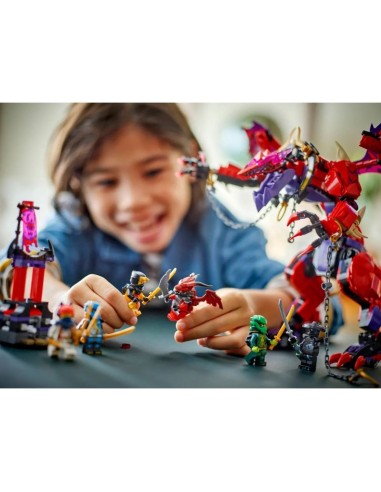LEGO NINJAGO 71832 Chaos Dragon Fangthunder