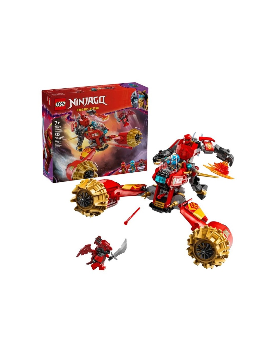 LEGO LEGO NINJAGO 71830 Kai's Storm Rider Mech