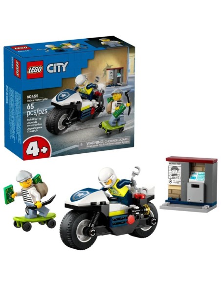 LEGO City 60455 Police Motorcycle Chase