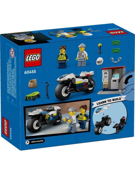 LEGO City 60455 Police Motorcycle Chase
