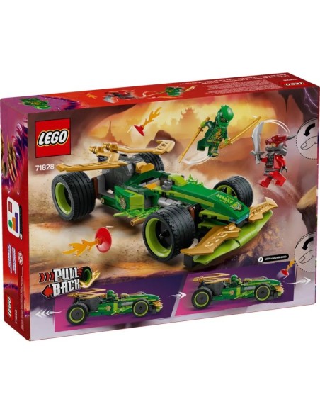 LEGO NINJAGO 71828 Lloyd's PullBack Race Car
