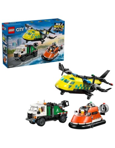 LEGO City 60505 Plane Service Truck and Hovercraft