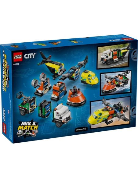 LEGO City 60505 Plane Service Truck and Hovercraft