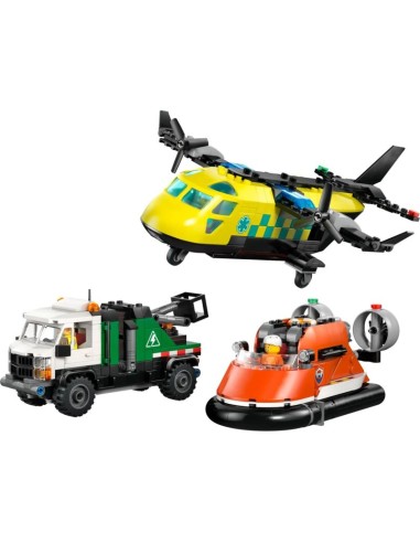 LEGO City 60505 Plane Service Truck and Hovercraft