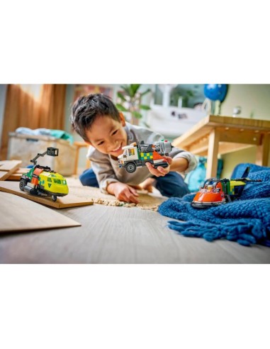 LEGO City 60505 Plane Service Truck and Hovercraft