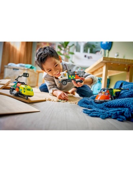 LEGO City 60505 Plane Service Truck and Hovercraft