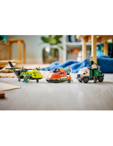 LEGO City 60505 Plane Service Truck and Hovercraft