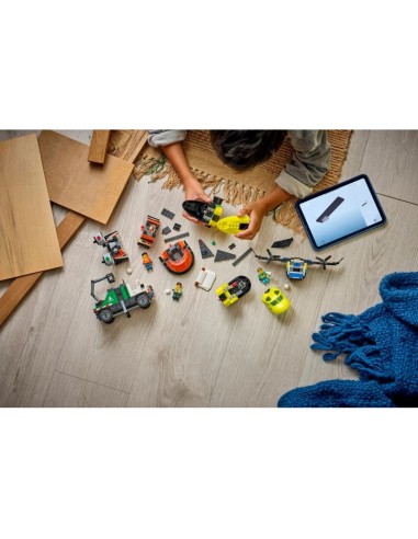 LEGO City 60505 Plane Service Truck and Hovercraft