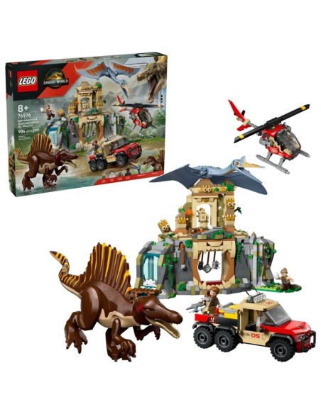 LEGO Jurassic World 76976 Airborne Mission with Ketchalcoatlus and Spinosaurus