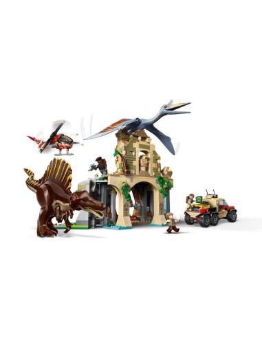LEGO Jurassic World 76976 Airborne Mission with Ketchalcoatlus and Spinosaurus