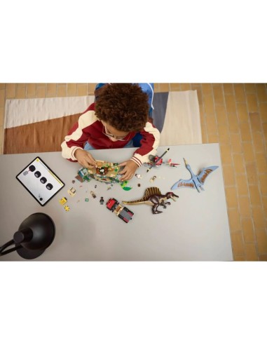 LEGO Jurassic World 76976 Airborne Mission with Ketchalcoatlus and Spinosaurus