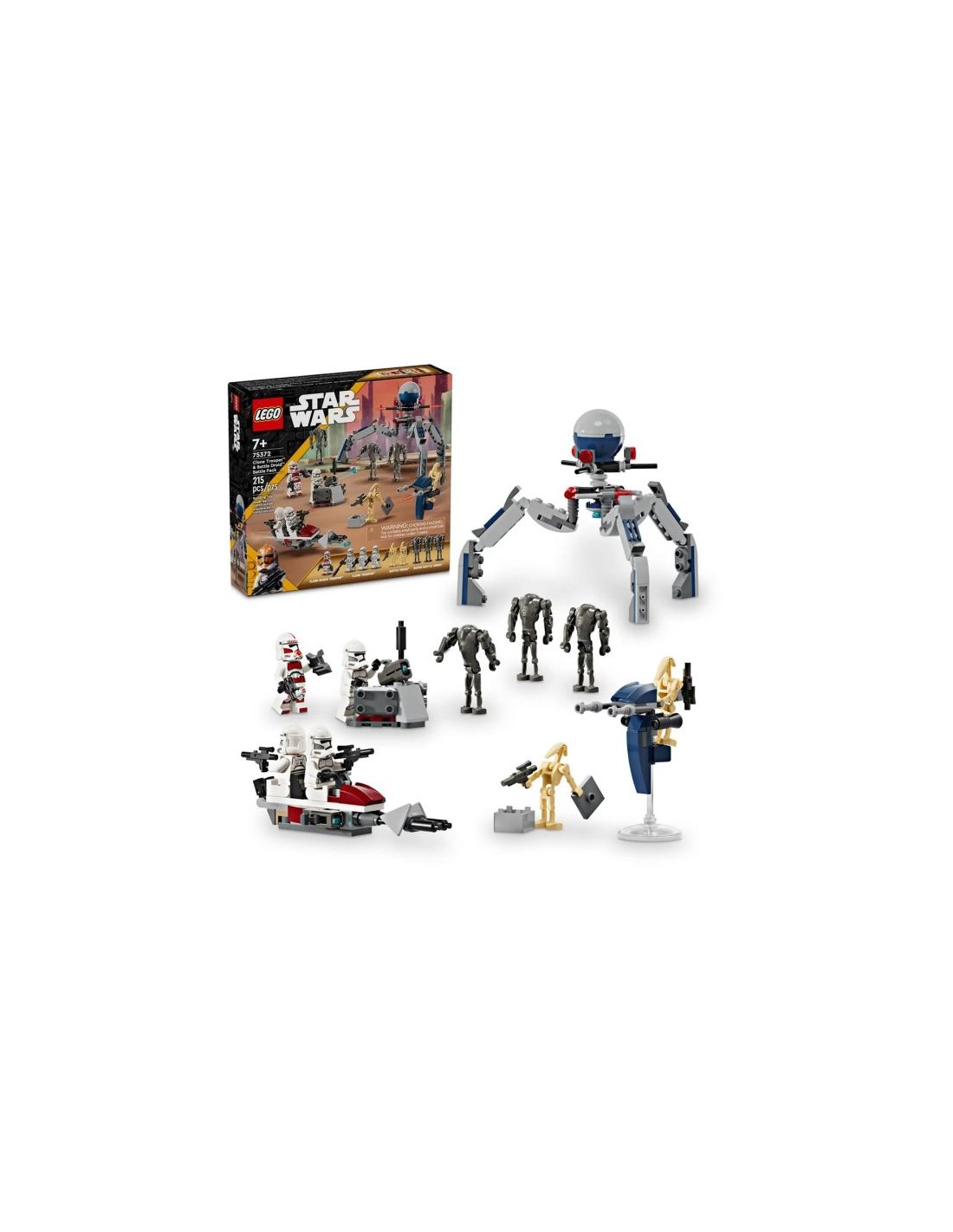 LEGO LEGO Star Wars 75372 Clone Trooper Battle Droid Battle Pack