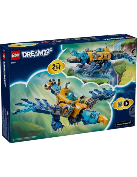 LEGO DREAMZzz 71512 Crocodile Submarine