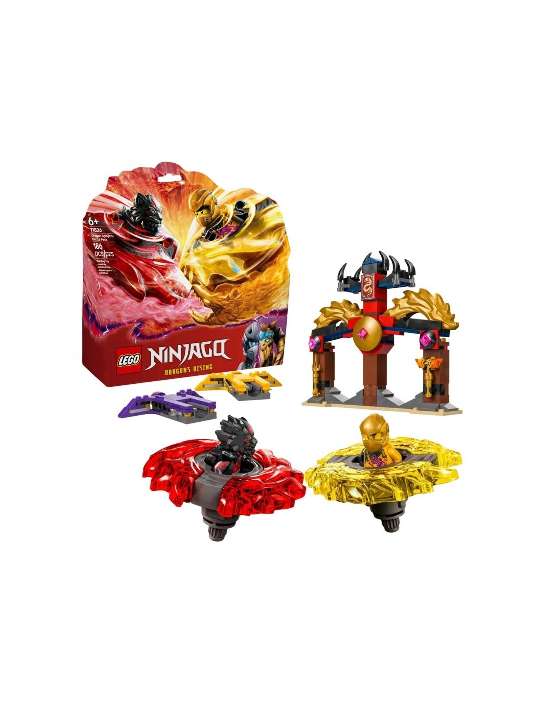 LEGO NINJAGO 71826 Spinjitzu Dragon Battle Pack