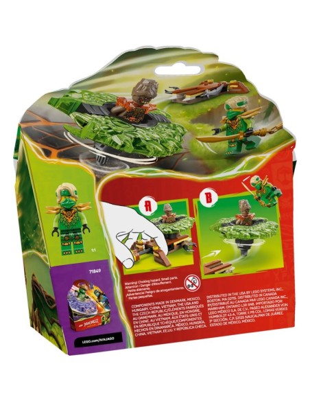 LEGO NINJAGO 71850 Lloyd vs Elemental Monster Spinner Battle