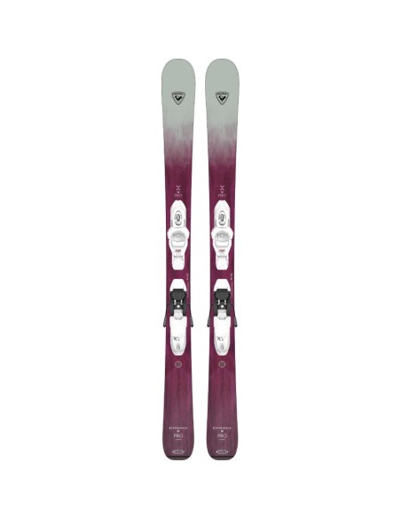 ROSSIGNOL EXPERIENCE W PRO skis LOOK KID4 bindings