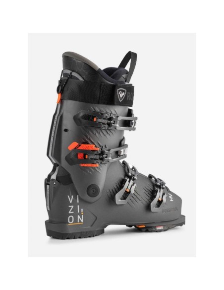 ROSSIGNOL VIZION 4B 100 HV GWMT GR ski boots gray