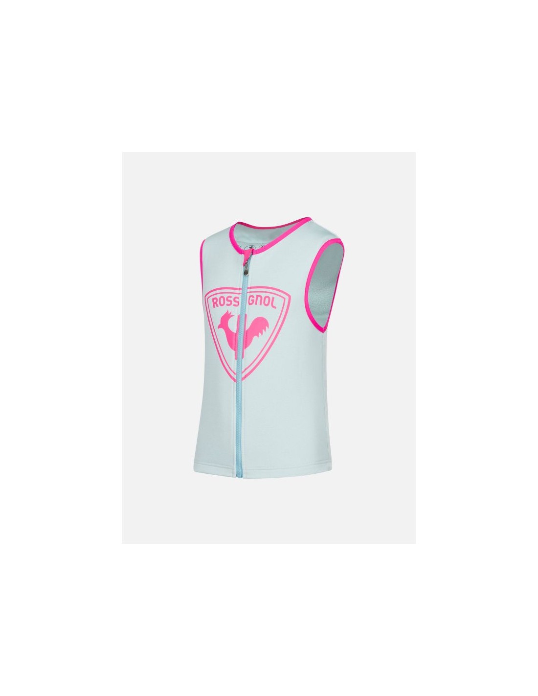 ROSSIGNOL FLEXVENT VEST KIDS AQUA blue children's ski protector