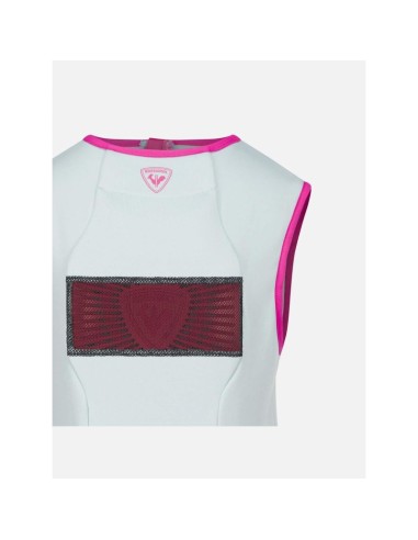 ROSSIGNOL FLEXVENT VEST KIDS AQUA blue children's ski protector