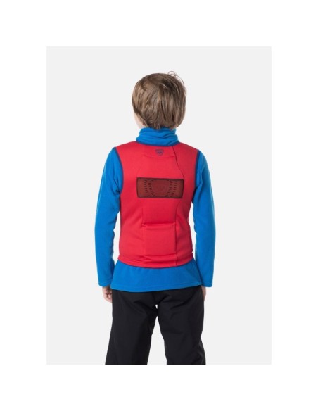 ROSSIGNOL FLEXVENT VEST KIDS RED children's ski protector