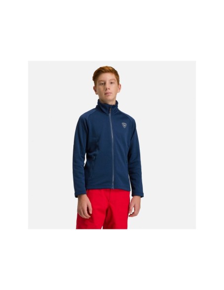 ROSSIGNOL Boy Fz Clim Sweatshirt Navy Blue