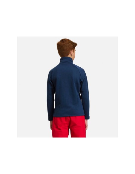 ROSSIGNOL Boy Fz Clim Sweatshirt Navy Blue