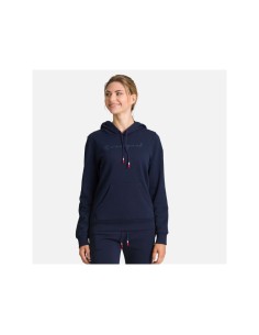 ROSSIGNOL W Logo Sweat Hood Fl navy blue