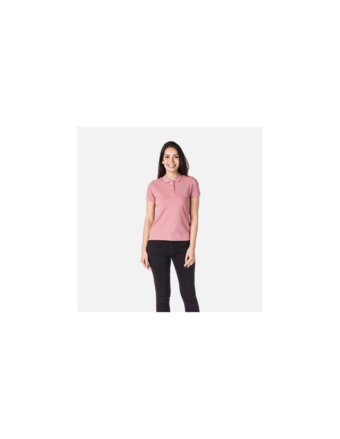 ROSSIGNOL W Logo Polo Shirt Ροζ