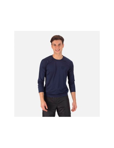 ROSSIGNOL Skpr Ls Tee Navy Blue