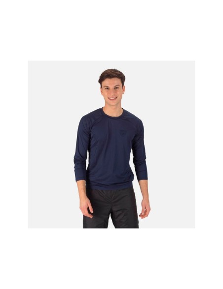 ROSSIGNOL Skpr Ls Tee Navy Blue