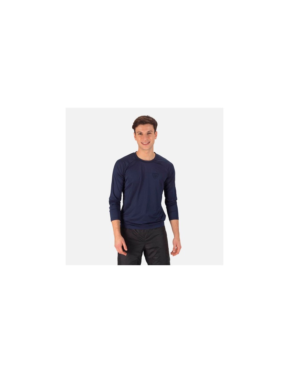 ROSSIGNOL Skpr Ls Tee Navy Blue