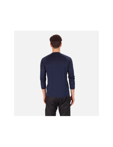 ROSSIGNOL Skpr Ls Tee Navy Blue
