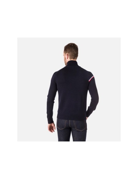 ROSSIGNOL Major 12 Zip Sweater Navy Blue