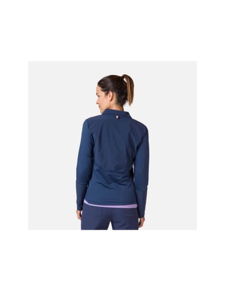 Rossignol W Skpr 12 Zip Sweatshirt Navy Blue