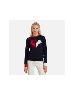 ROSSIGNOL W Alya Round Neck Sweater Navy Blue