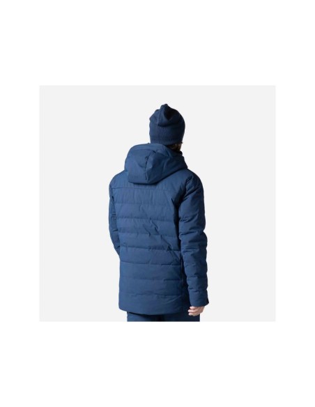 Rossignol Puffy Parka Jacket Navy Blue