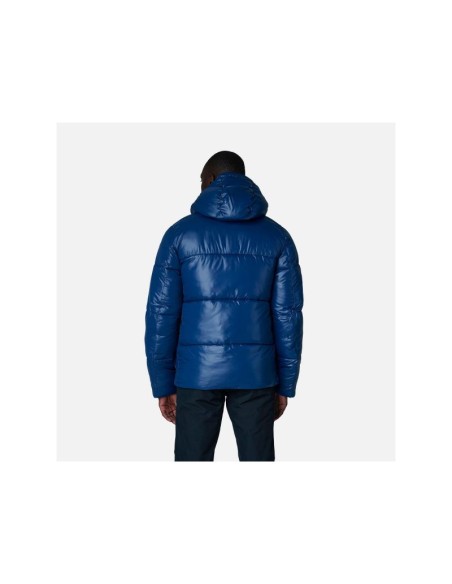 Rossignol Shiny Hoodie Parka Jkt Navy Blue